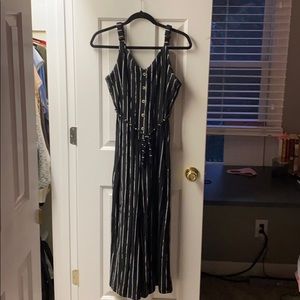 Striped Jumpsuit